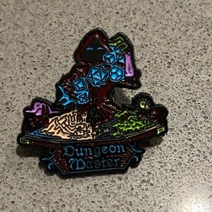 Dungeon Master Enamel Pin